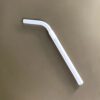 Translucent silicone straw 2-Part
